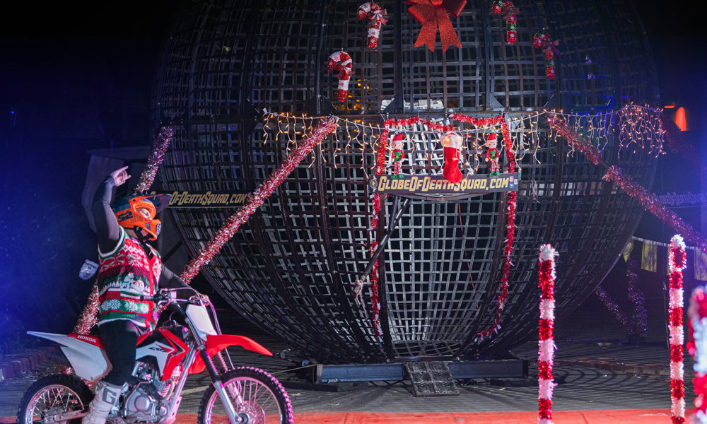 The Thrilling Motorcycle Globe Show