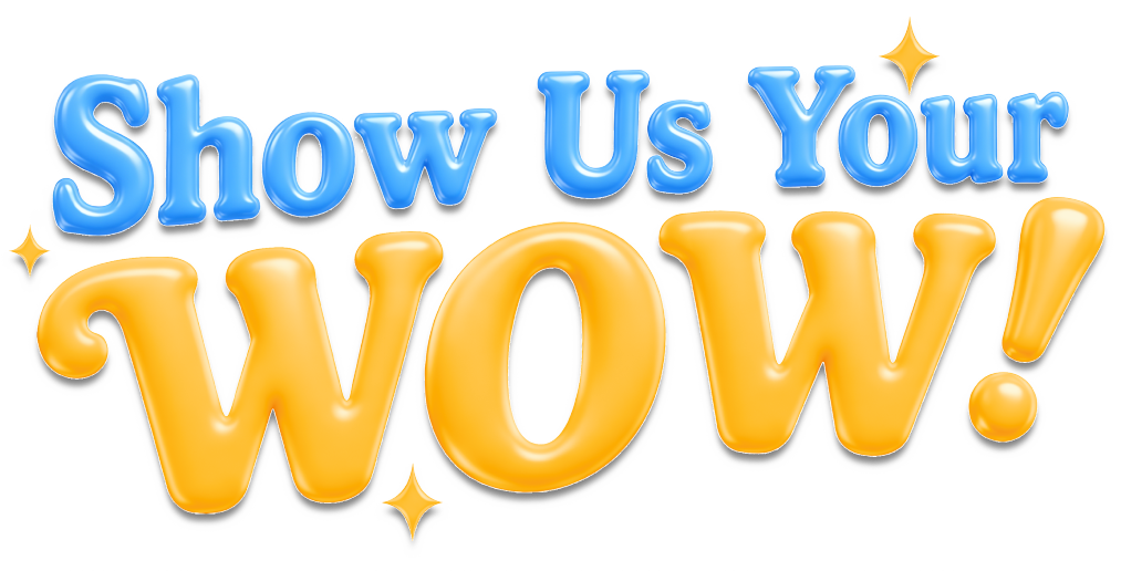 Show Us Your WOW! Logo